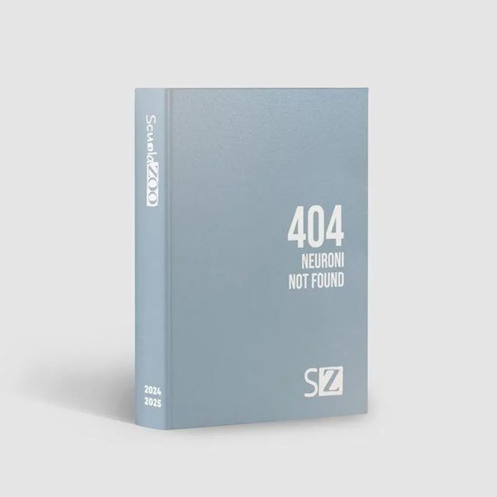 Agenda scolaire 2024-2025 avec mèmes format A5 bleu clair 384 pages