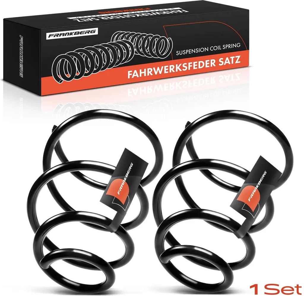 Paire de Ressorts Hélicoïdaux Avant pour Porsche Boxster 986 1996-2004