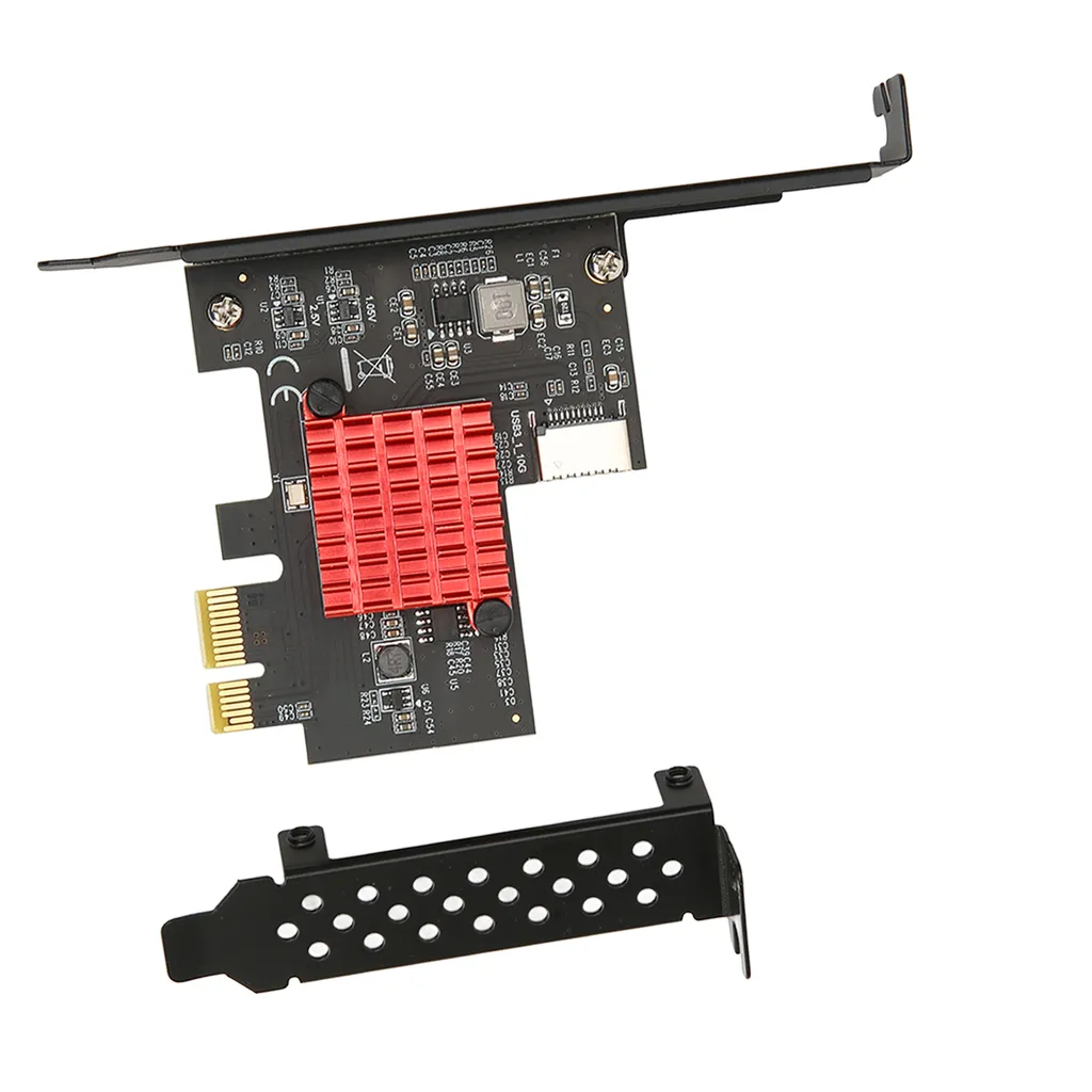 Carte d'extension USB 3.2 Type E pour fixer un port de façade inactif