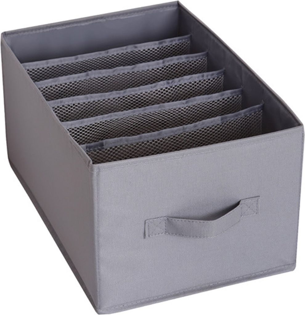Aufbewahrungsbox für Kleidung, mehrere Fächer, Klassifizierung, faltbar, für Kleiderschrank, Schubladen-Organizer, Aufbewahrungskoffer für Hose...