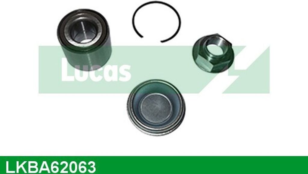 LUCAS Radlagersatz Hinten passend für PEUGEOT 208 I Schrägheck (CA, CC) 52mm LKBA62063