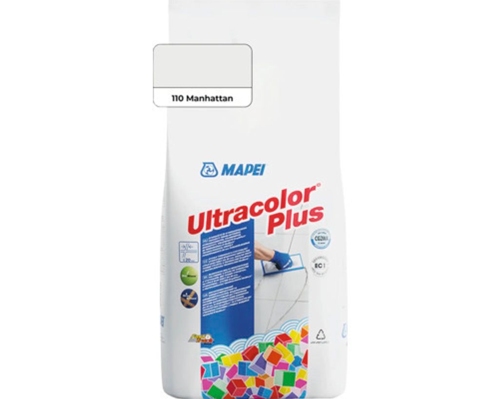 A bag of Mapei Ultracolor Plus grout.