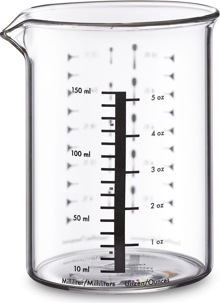 Küchenprofi Messbecher 150 ml Glas