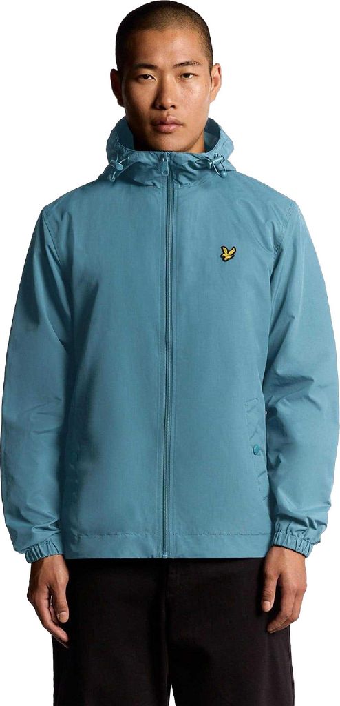 Lyle & Scott - Jacke für Herren, Durchgehender Reißverschluss GT11172 (L) (Blau)