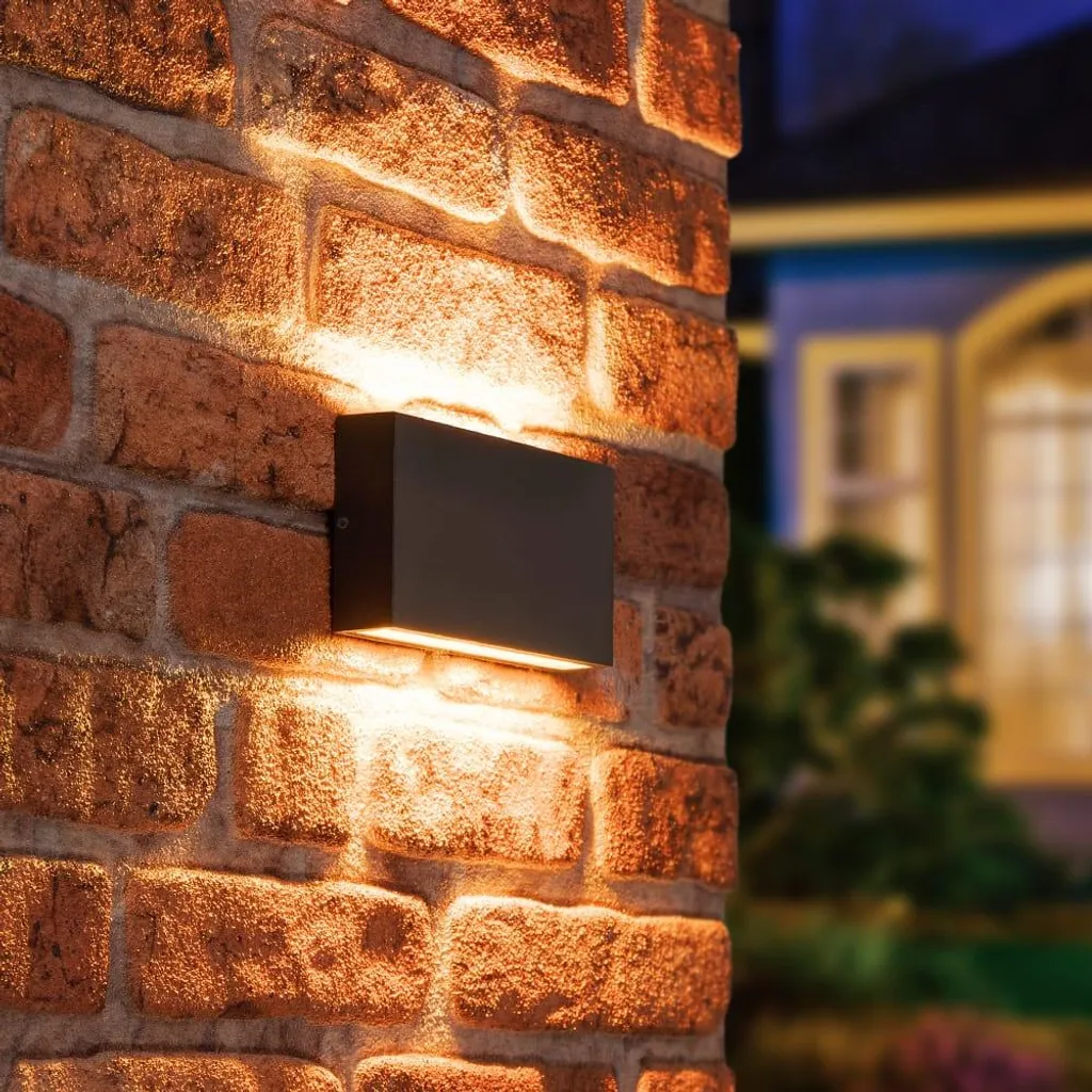 Applique Murale Extérieur pour Terrasse et Jardin LED 10W Noir Variable - 7