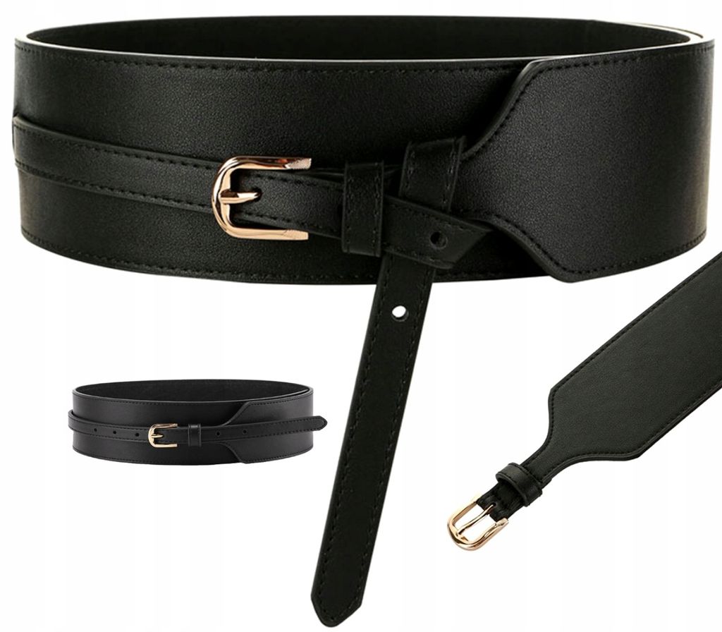 Cintura da donna in pelle - Ampia - Elegante per ogni Immagine del prodotto 