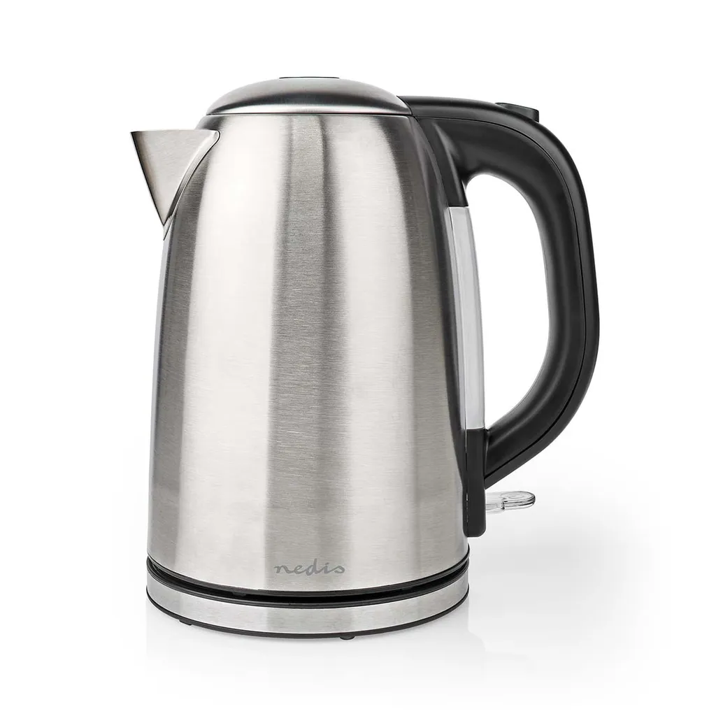 Bouilloire Anti-Calcaire 1.7L Inox avec Protection Contre la Chauffe