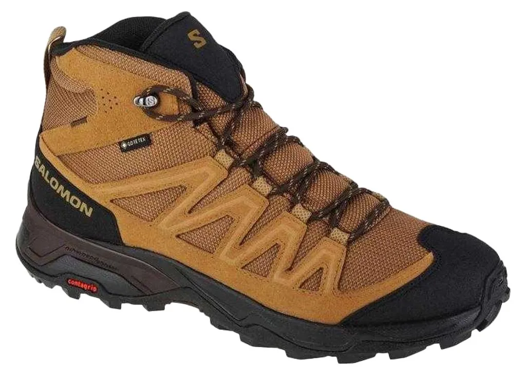 Chaussures montantes Salomon X Ward en daim marron pour femme - PP12808
