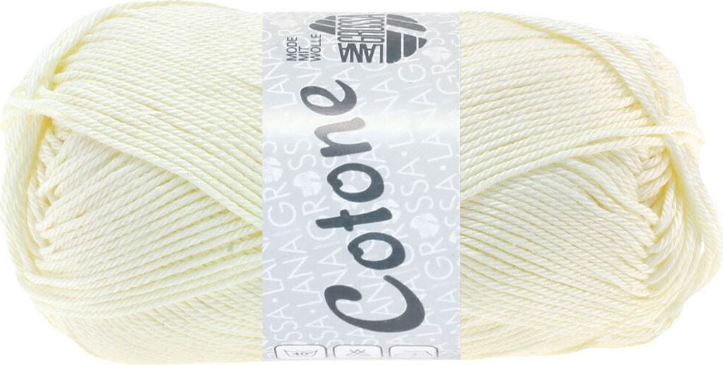 Lana Grossa - Cotone 0028 natur Produktbild 