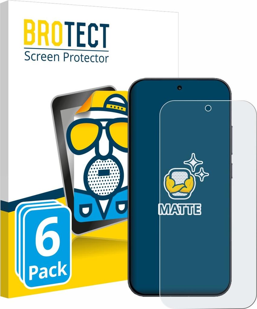6x BROTECT Schutzfolie für Xiaomi Redmi K90 Displayschutz Displayschutzfolie Folie Matt Entspiegelungsfolie