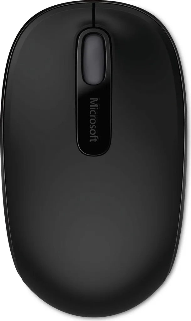 Souris bureautique sans fil Microsoft 1850 Noire idéale pour le télétravail