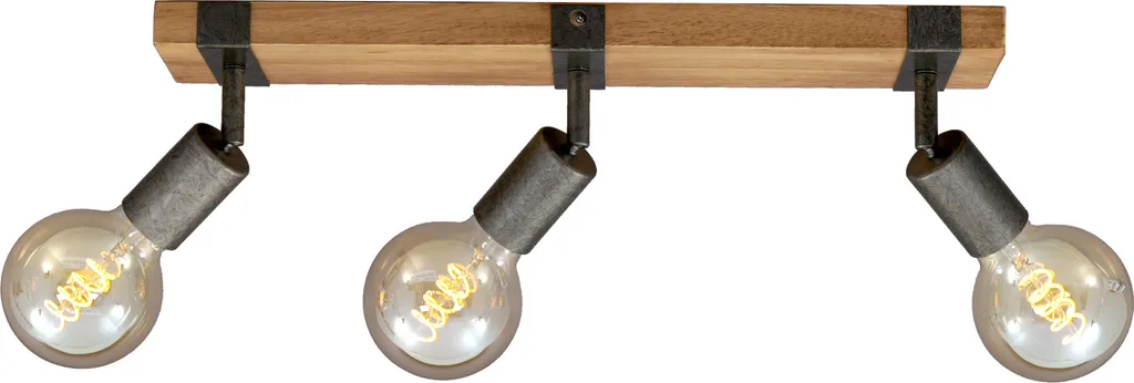 Recensione Faretto Briloner 3 Luci E27: Metallo e Legno di Qualità
