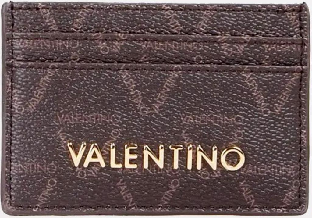 VALENTINO BAGS PORTA CARTE DI CREDITO LA Brown
