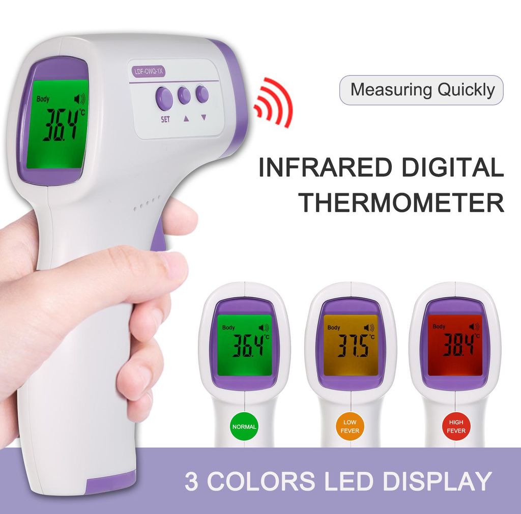 Berührungslose Temperaturmessung des digitalen Infrarot-Stirnthermometers für Kinder, Kinder und Erwachsene