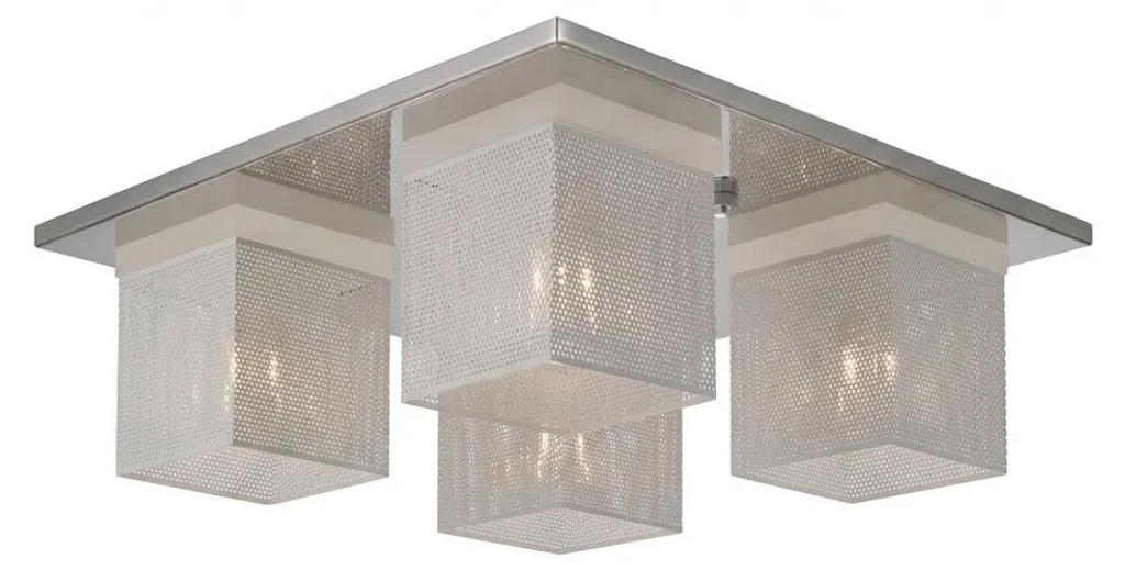 Plafonnier Helios pour Cuisine et Couloir - Éclairage Puissant 4 G9