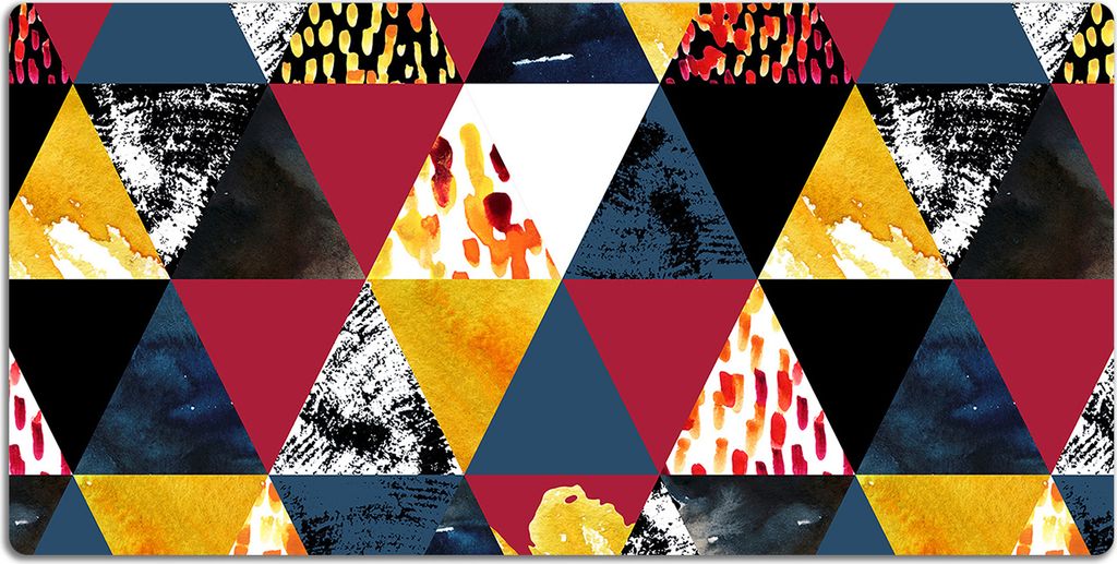 Schreibtischmatte Tischunterlage 90x45 cm Mauspad - Herbstmosaik