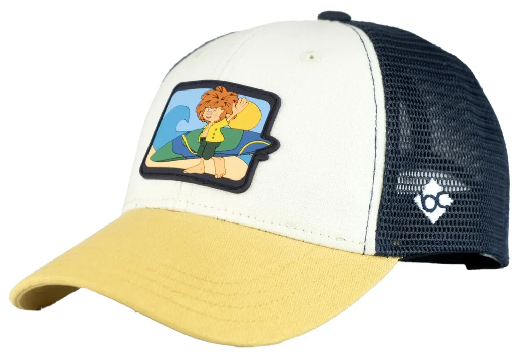 Casquette Bavaroise Bleue avec Broderie Pumuckl surfe – Style Folklore