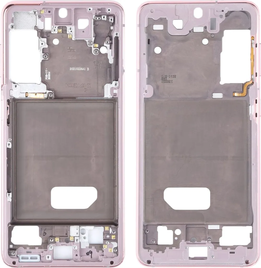 Châssis intermédiaire Samsung S21 Rose - Pièce de rechange Premium