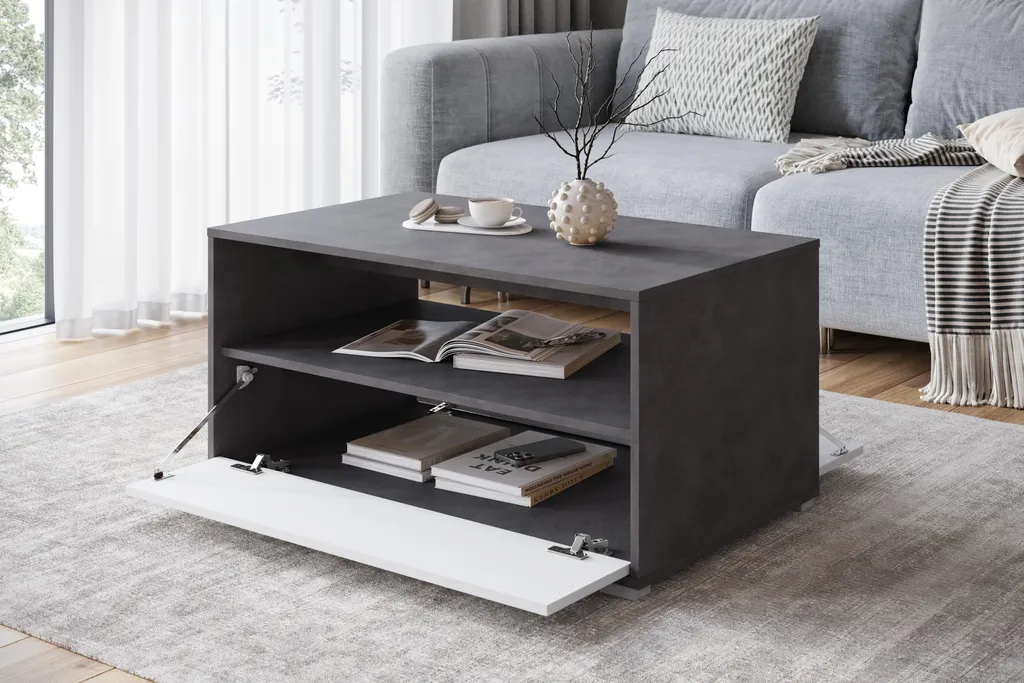 Table basse de rangement pour éliminer le désordre du salon - 3