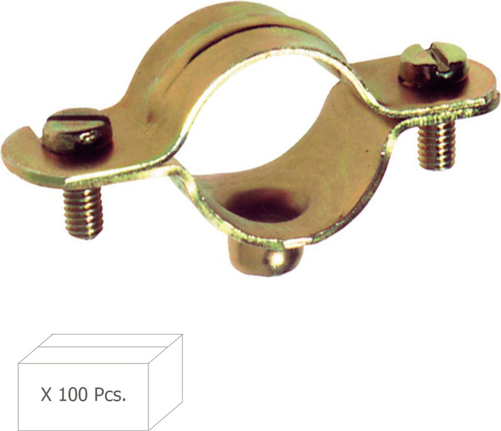 Schraubabstandsschelle aus Metall M-6 26 mm. Wolfpack