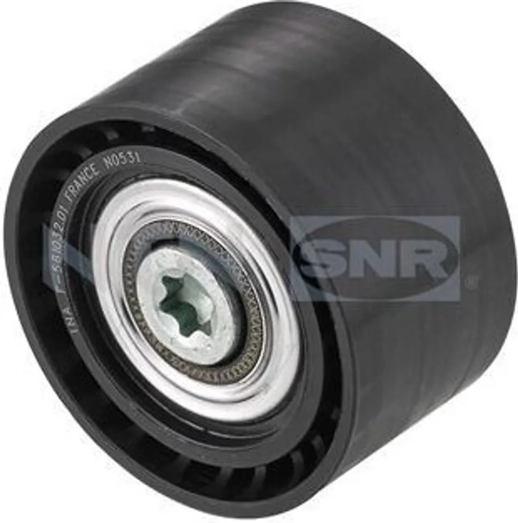 Poulie de guidage SNR GA350.100 haute performance OE 11 28 7 582 766