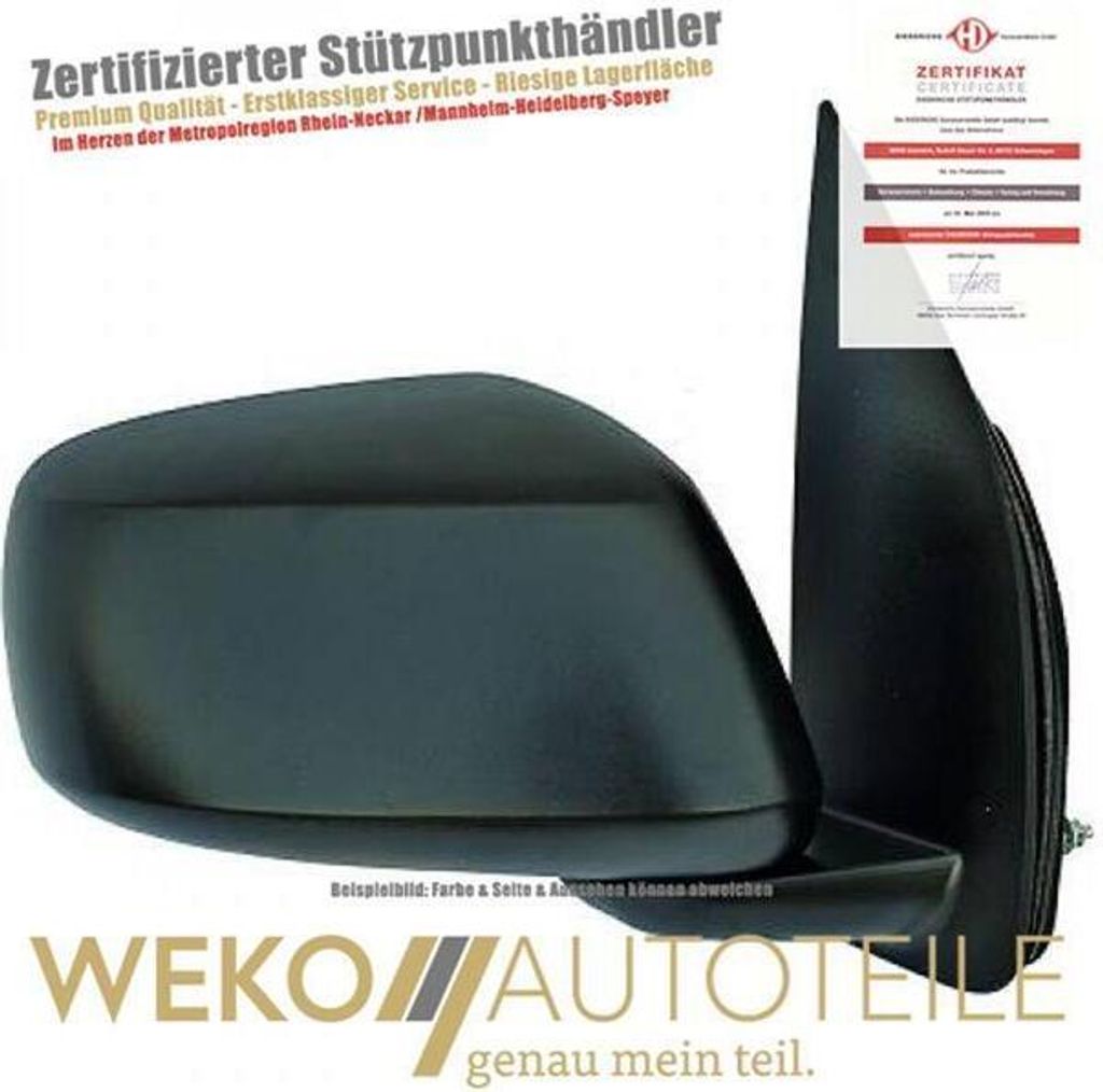 Außenspiegel rechts DIEDERICHS 6084024 passend für NISSAN