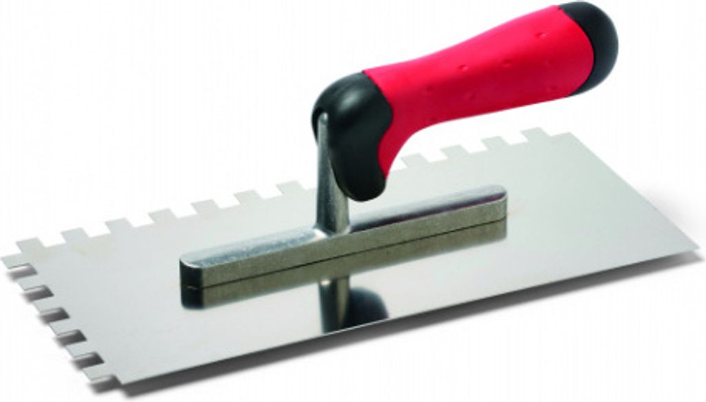 Schuller Stan Karo 2K Pro C14 Glättkelle gezahnt 14x14mm, 0,7 mm stark