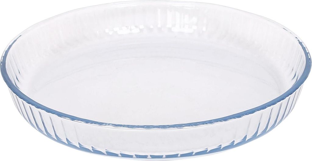Argon Ta Optische runde Auflaufform aus Glas – 32 cm x 32 cm