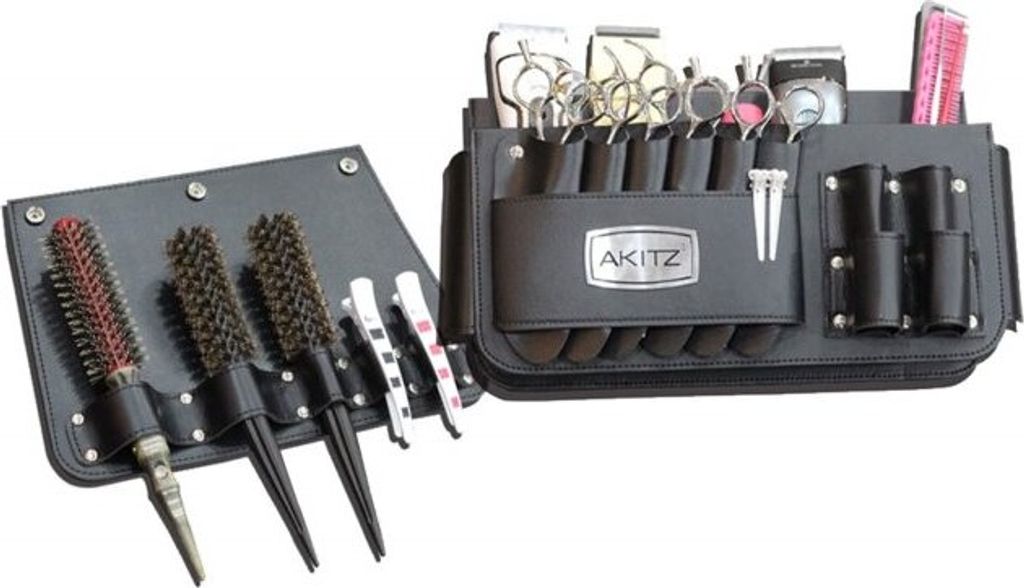 AKITZ Scherentasche Black Tray zum Befestigen an Stapelboys