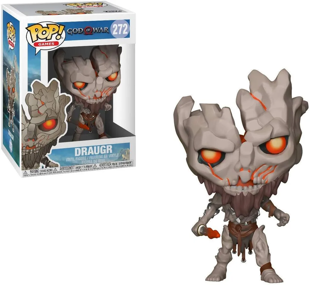 Funko POP Jeux God of War Draugr Figurine Vinyle n°272 Collection 9 cm