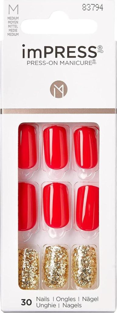 Kiss ImPRESS selbstklebende Nägel KIMM08C x30 M Produktbild 