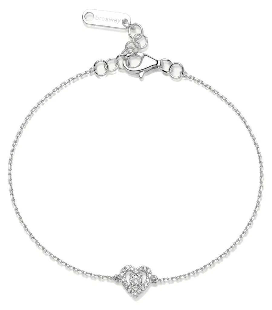 Bracelet argent zirconium FIW139 anti-ternissement pour peau sensible