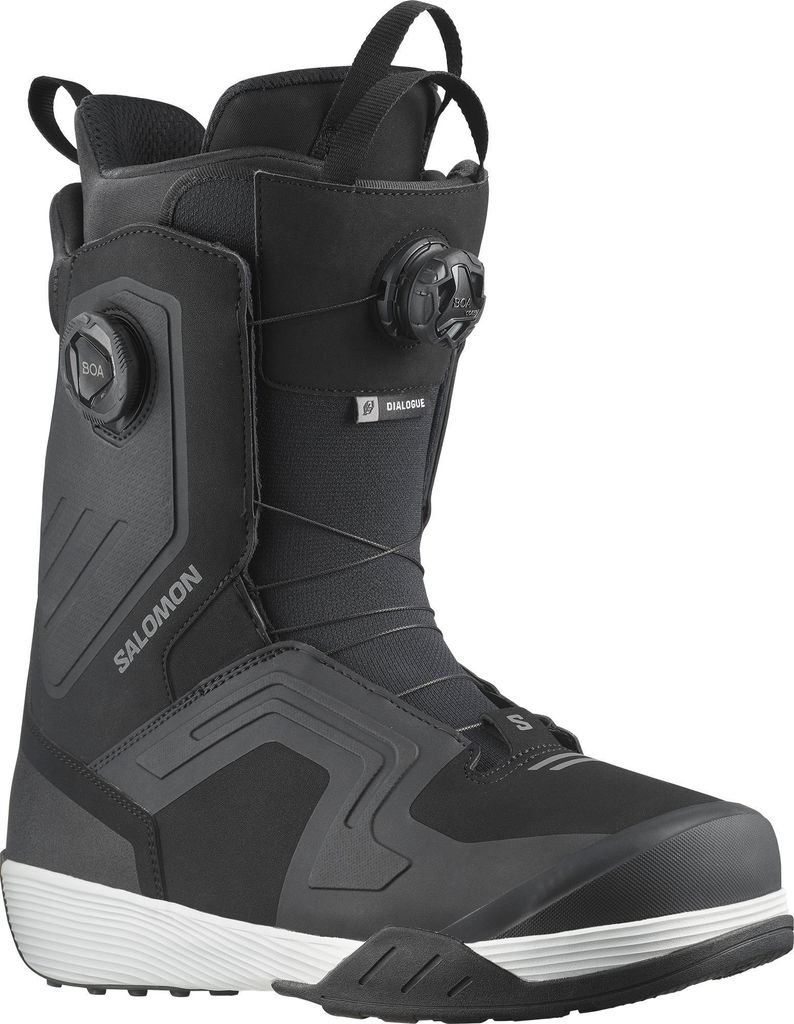 SALOMON Dialogue Dual BOA SCHWARZE Schuhe Größe 44
