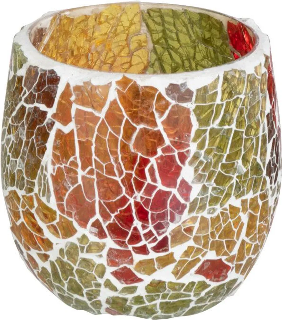 Lanterne Sunset J-Line en verre multicolore petit modèle pour salon