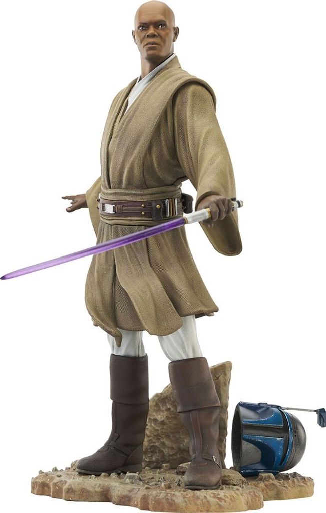 Gentle Giant - Star Wars Episode II Premier Collection Statue Mace Windu 28 cm