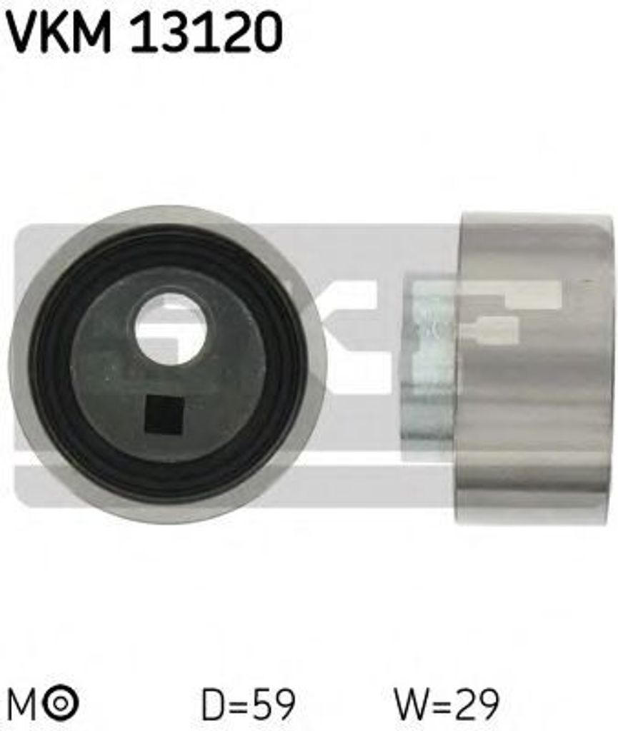 SKF VKM 13120 Spannrolle Zahnriemen für NISSAN MICRA II Produktbild 