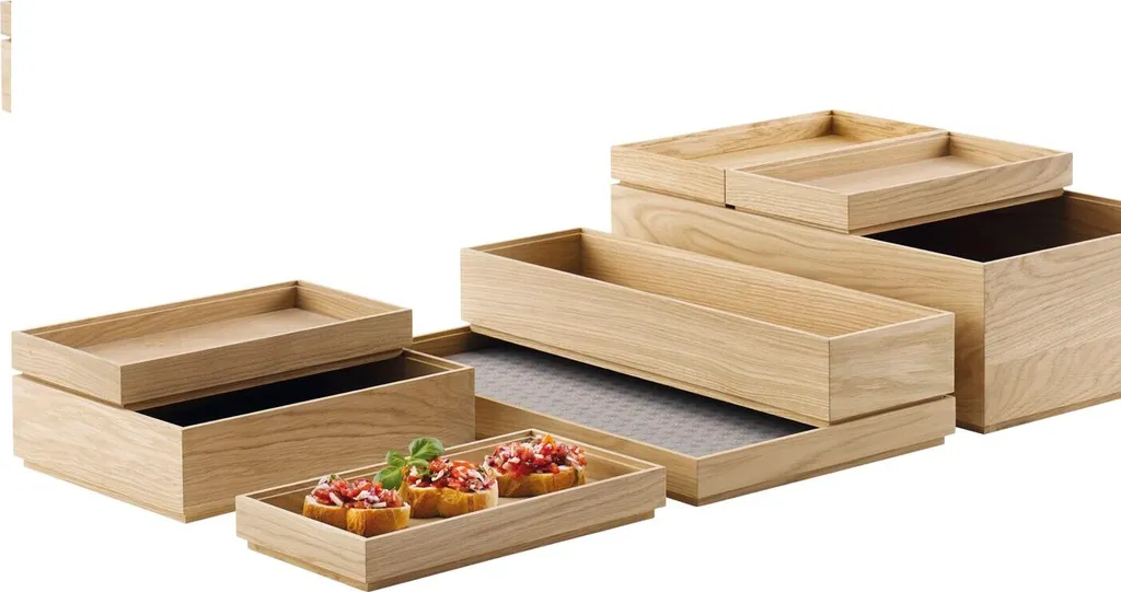 Rangement buffet bois GN 1/2 APS Valo contre le désordre de table - 2