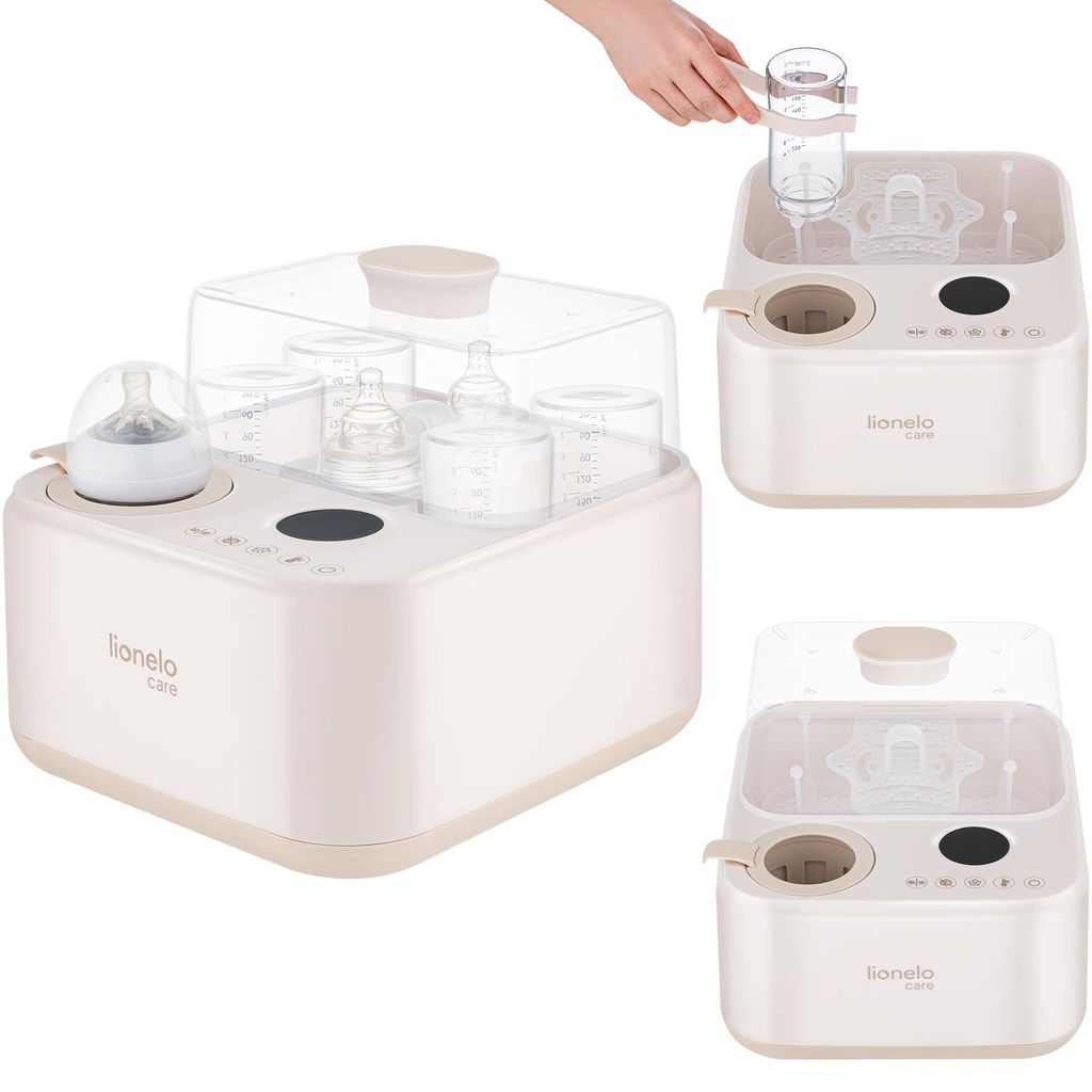 Lionelo SteamUP 3in1 Flaschensterilisator mit Trockner & Produktbild 