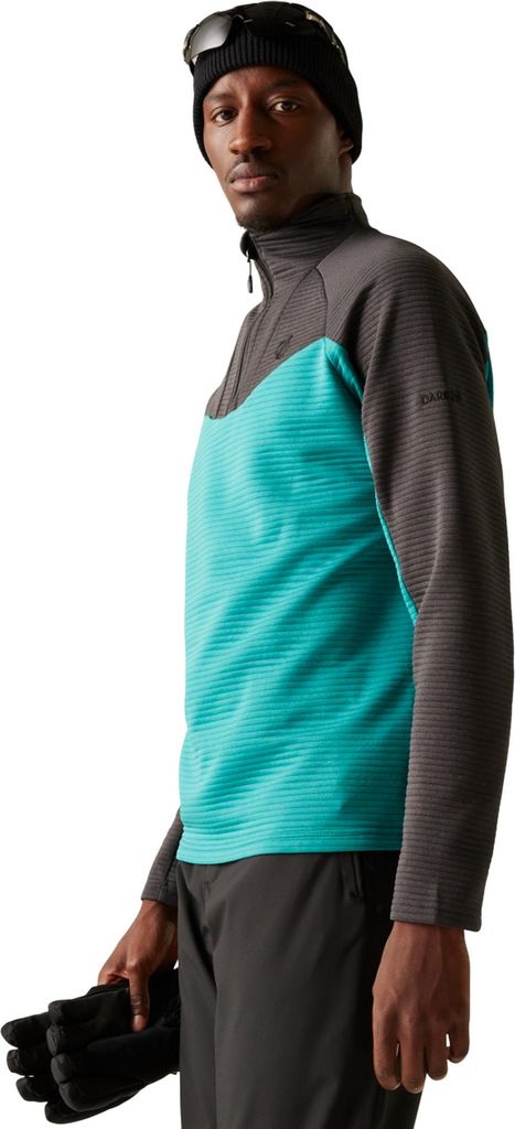 Dare 2B - "Dignify IV" Base Layer Oberteil für Herren, Core Stretch RG12063 (XXL) (Schwarz/Bristolblau)