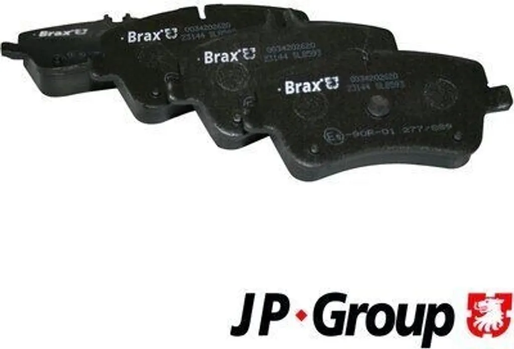 Plaquettes de frein haute résistance JP GROUP 1363600710 OE 34202520