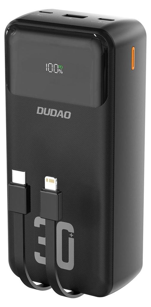 DUDAO Dudao K15Max powerbank 30000mAh 22.5 Watt Sort Obrázok produktu 