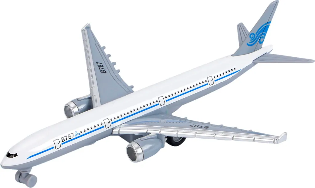 Avion de Transport pour Enfant et Collectionneur - Métal et Plastique