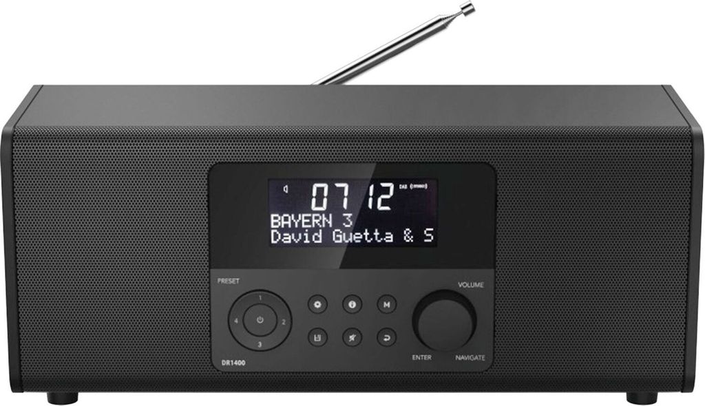 Hama Digitalradio DR1400 FM/DAB/DAB+ Produktbild 