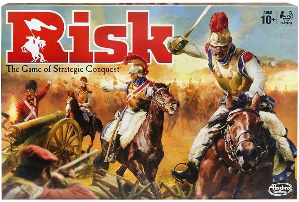 Hasbro - Risk Brettspiel - Strategiespiel für Familien und Kinder