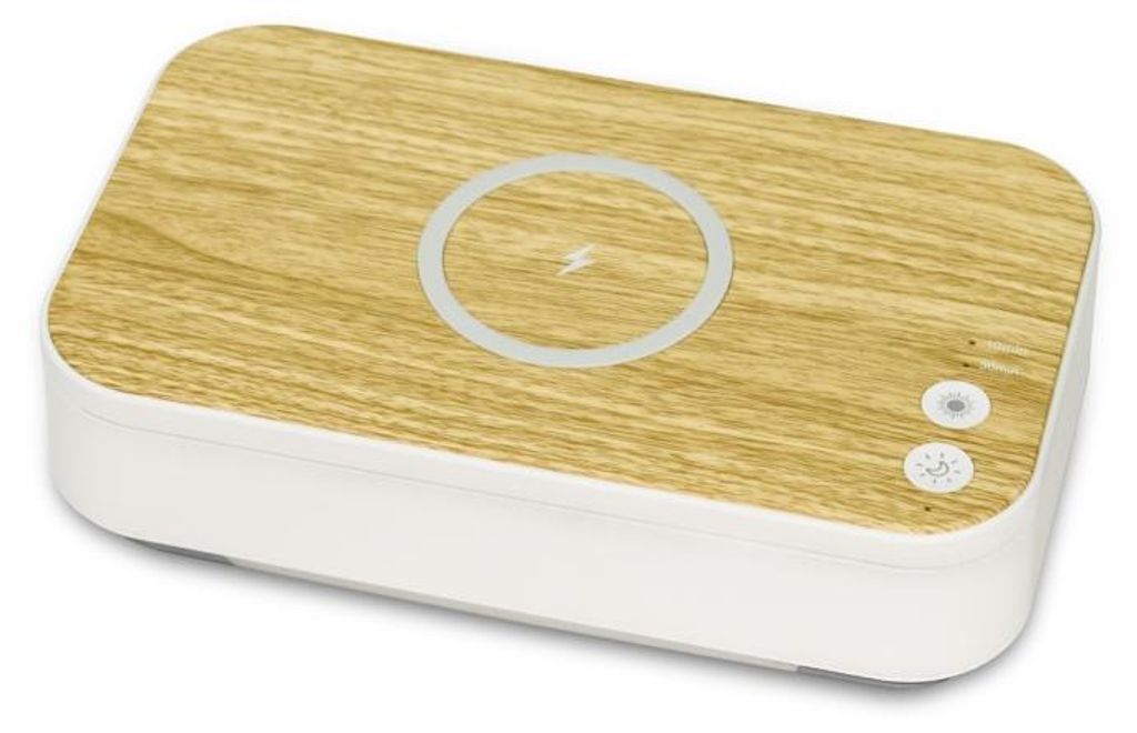 IMMAX UV-C Sterilisator für Handys, Atemschutzmasken a belanglos Themen/ Qi aufladen/ USB/...