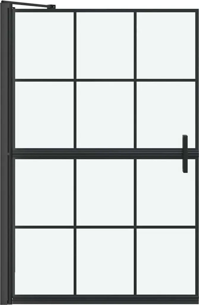 Paroi de douche vidaXL 80x68x128 cm : finissez-en avec l'eau sur le sol - 4