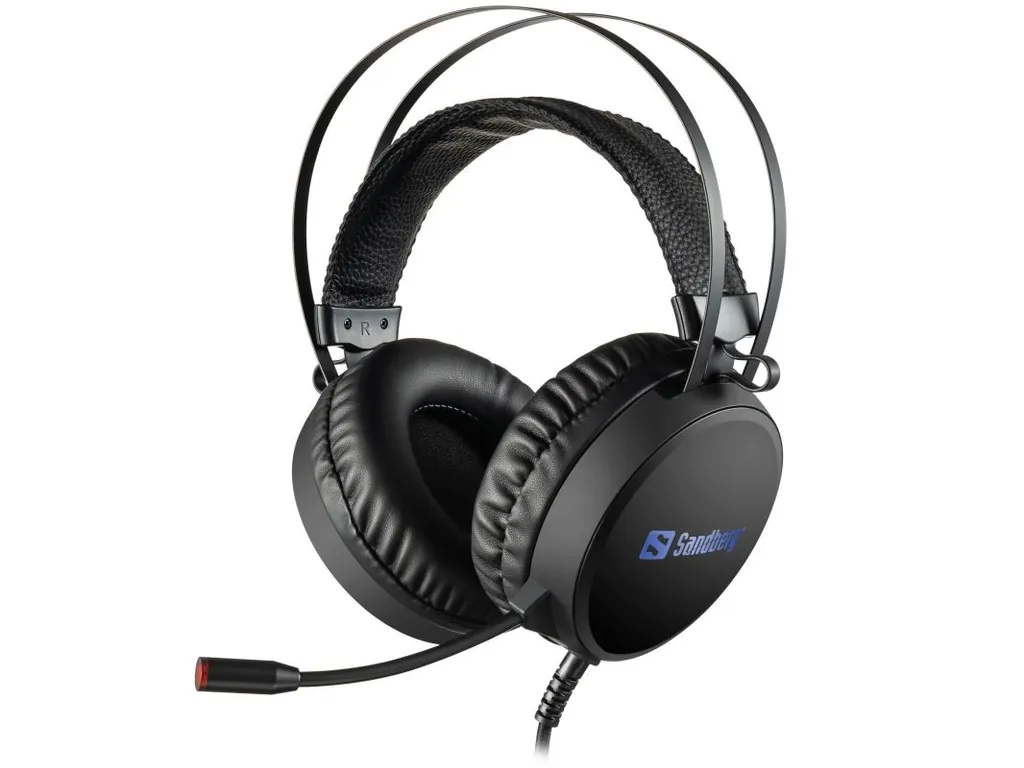 Casque USB 7.1 Sandberg Tyrant : Rétroéclairé avec Micro à Réduction Bruit - 2