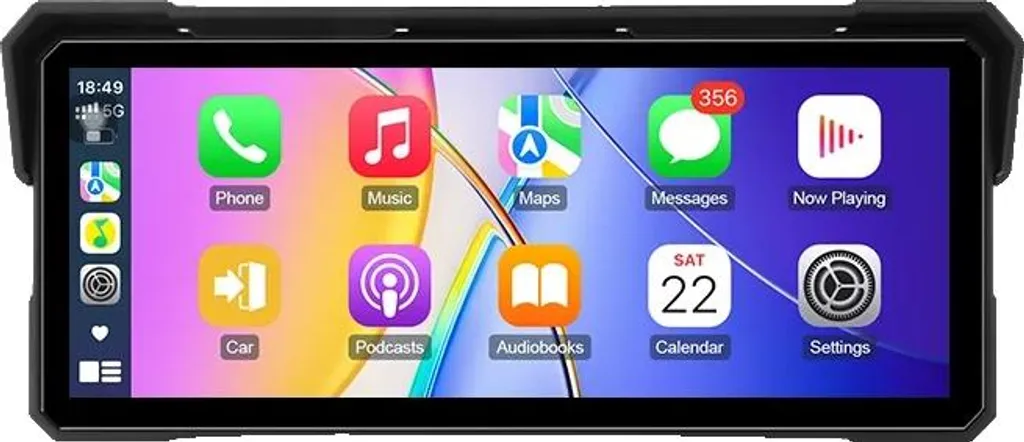 Enregistreur Moto 4K Bluetooth et Étanche avec Commande au Guidon