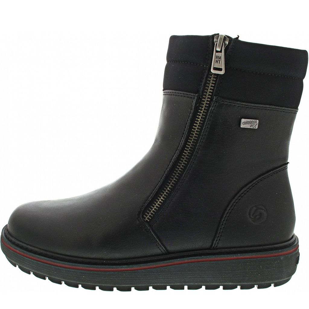Remonte Damen Stiefelette in Schwarz, Größe 42