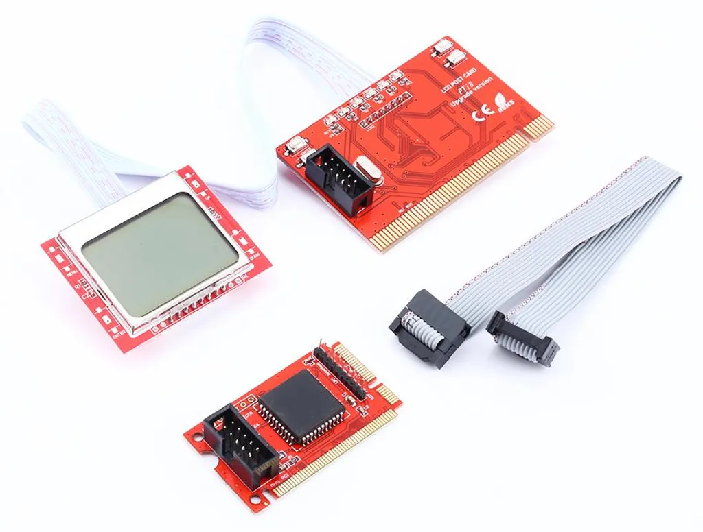 Carte de diagnostic et débogage PC avec menu à 3 niveaux temps réel
